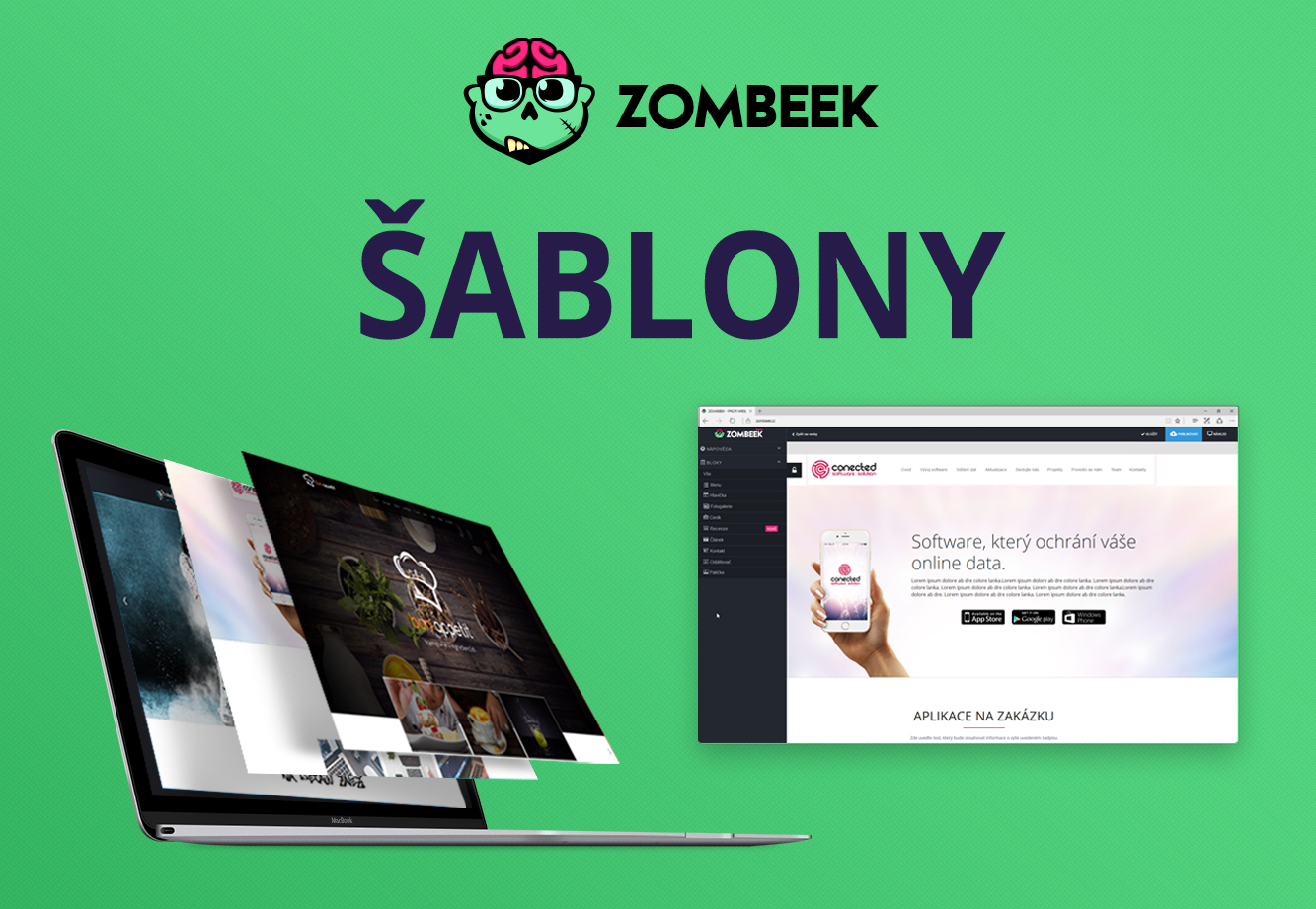 ZOMBEEK – ŠABLONY