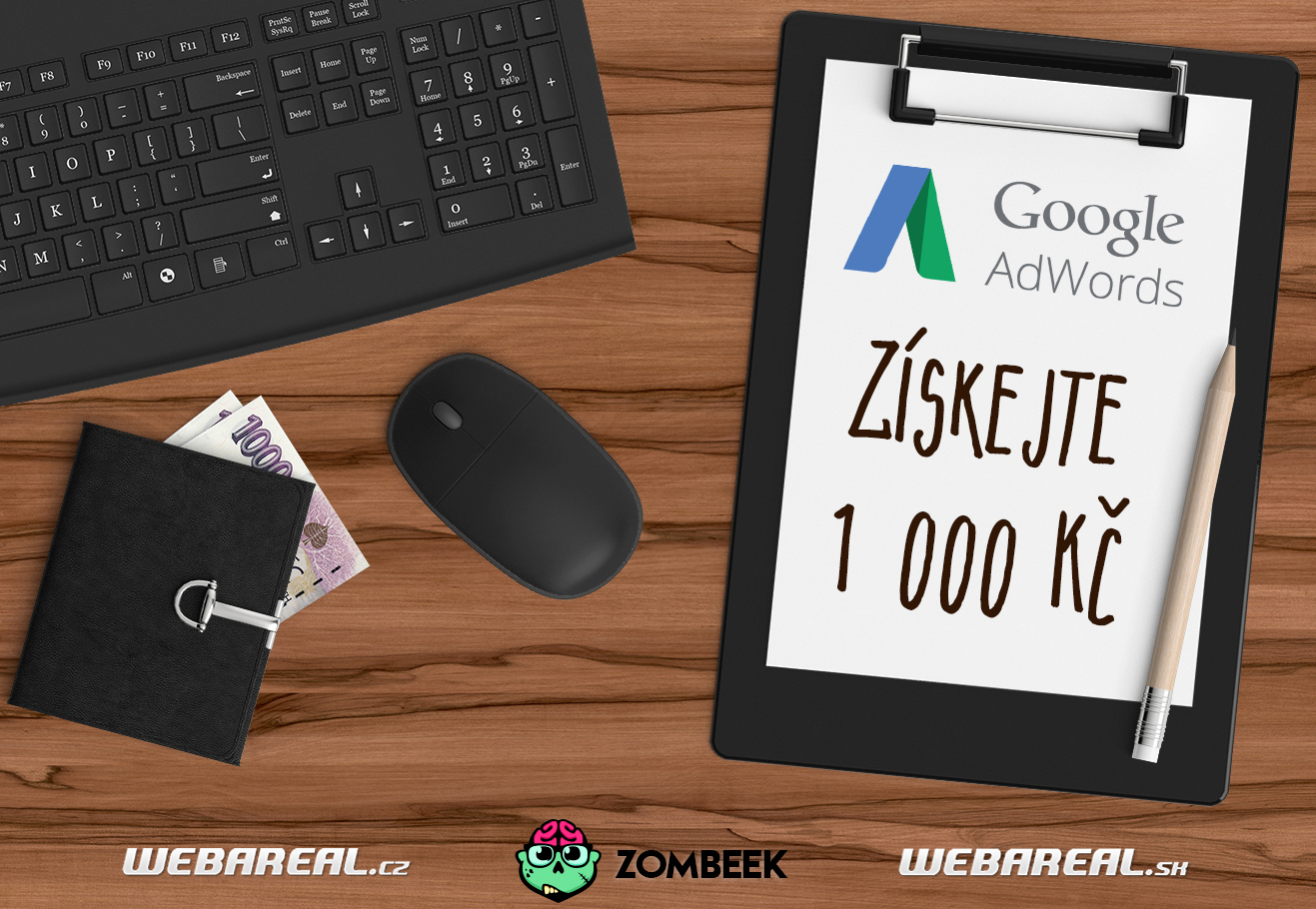 GOOGLE AdWords – ZÍSKEJTE 1000 Kč<br>Návod