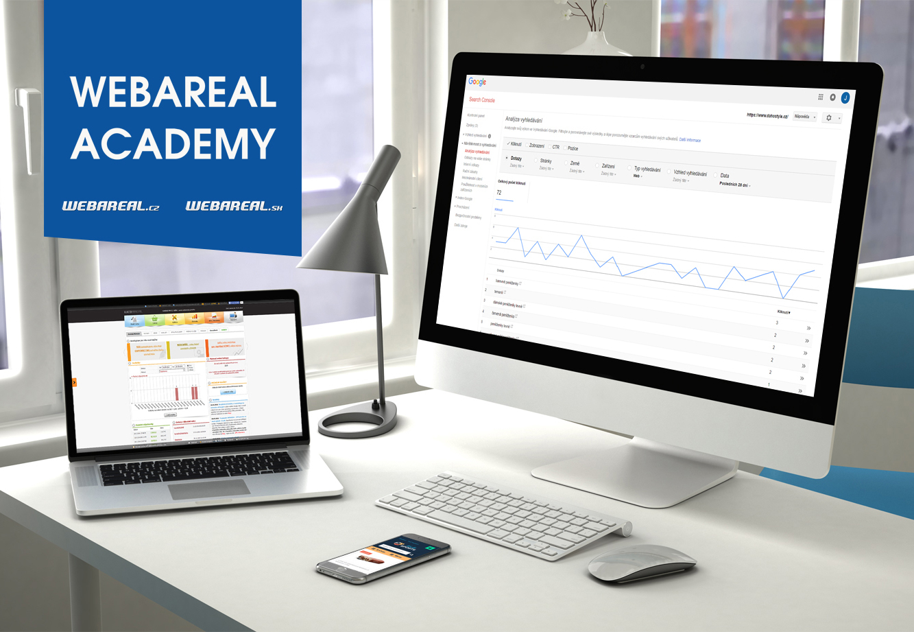 GOOGLE ANALYTICS – SEZNAM VIDEÍ