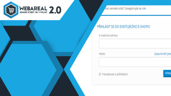 Možnost změny přihlašovacího emailu do eshopu
