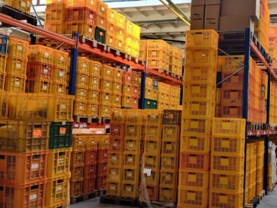 Fulfillment sklad je plný