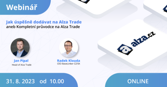 Webinář: Jak úspěšně dodávat na Alza Trade