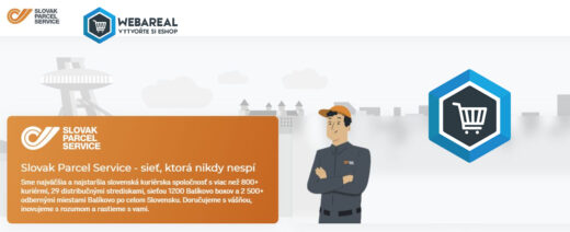 Nová funkce: Doprava Slovak Parcel Service