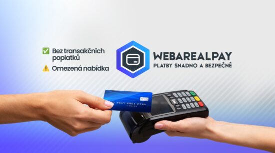 WEBAREAL PAY – BEZ TRANSAKČNÍCH POPLATKŮ
