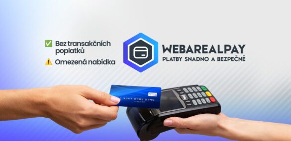 WEBAREAL PAY – BEZ TRANSAKČNÍCH POPLATKŮ