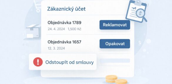 Vylepšená zákaznická sekce a snadné odstoupení od smlouvy