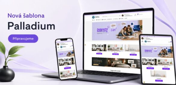 Dokončujeme novou šablonu Palladium